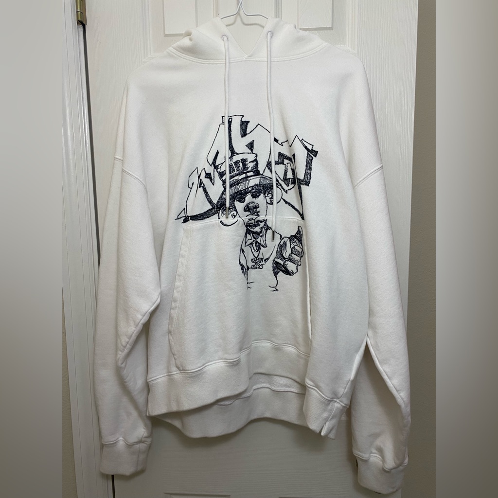Off-White Graff Freest Skate Hoodie Size Small